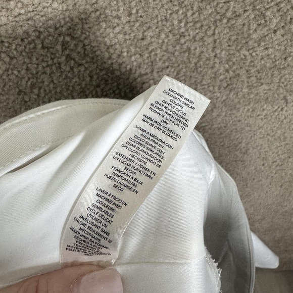 Chico's Zenergy So Slimming Leggings Womens 3 XL White Crop High Rise Pull On - Picture 14 of 15